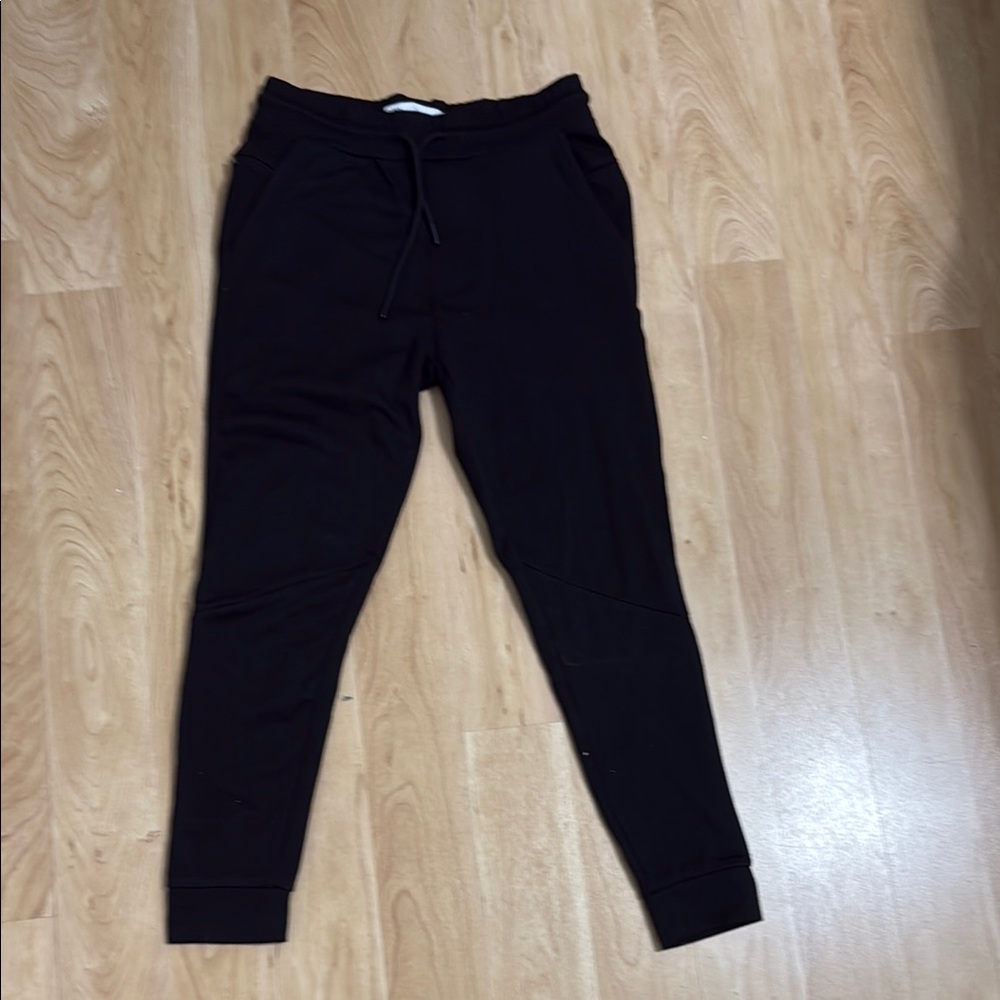 Zara Black Drawstring Joggers